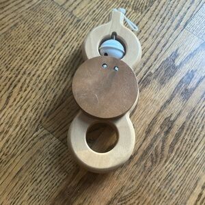 Lovevery Baby Activity Play Gym Replacement Toy Wooden Batting Bell Ring